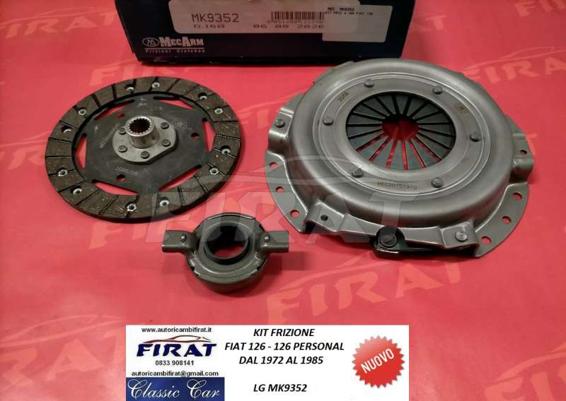 KIT FRIZIONE FIAT 126 (MK9352)
